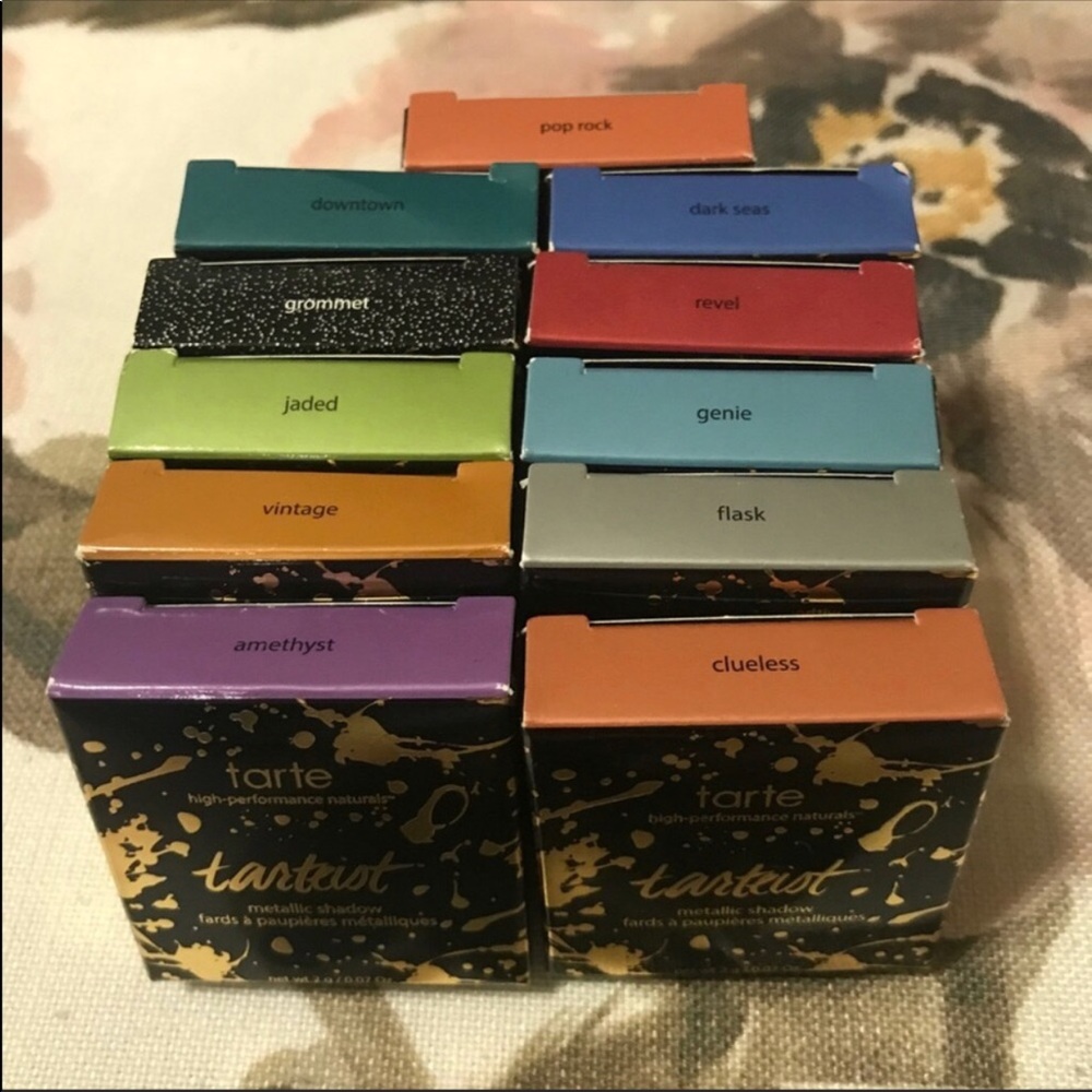 NIB - Various Tarteist Metallic Shadow Singles - Picture 4 of 4